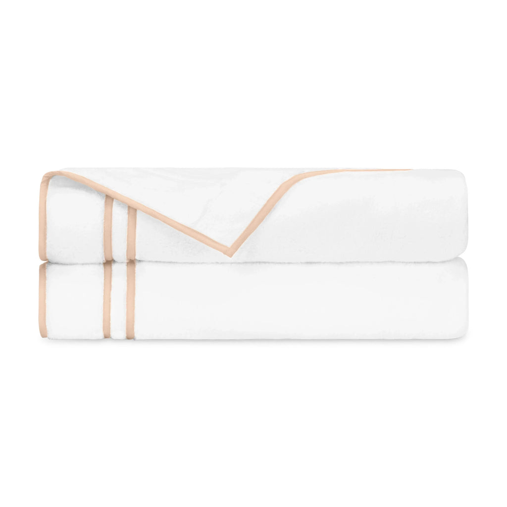 Serviette de bain à rubans