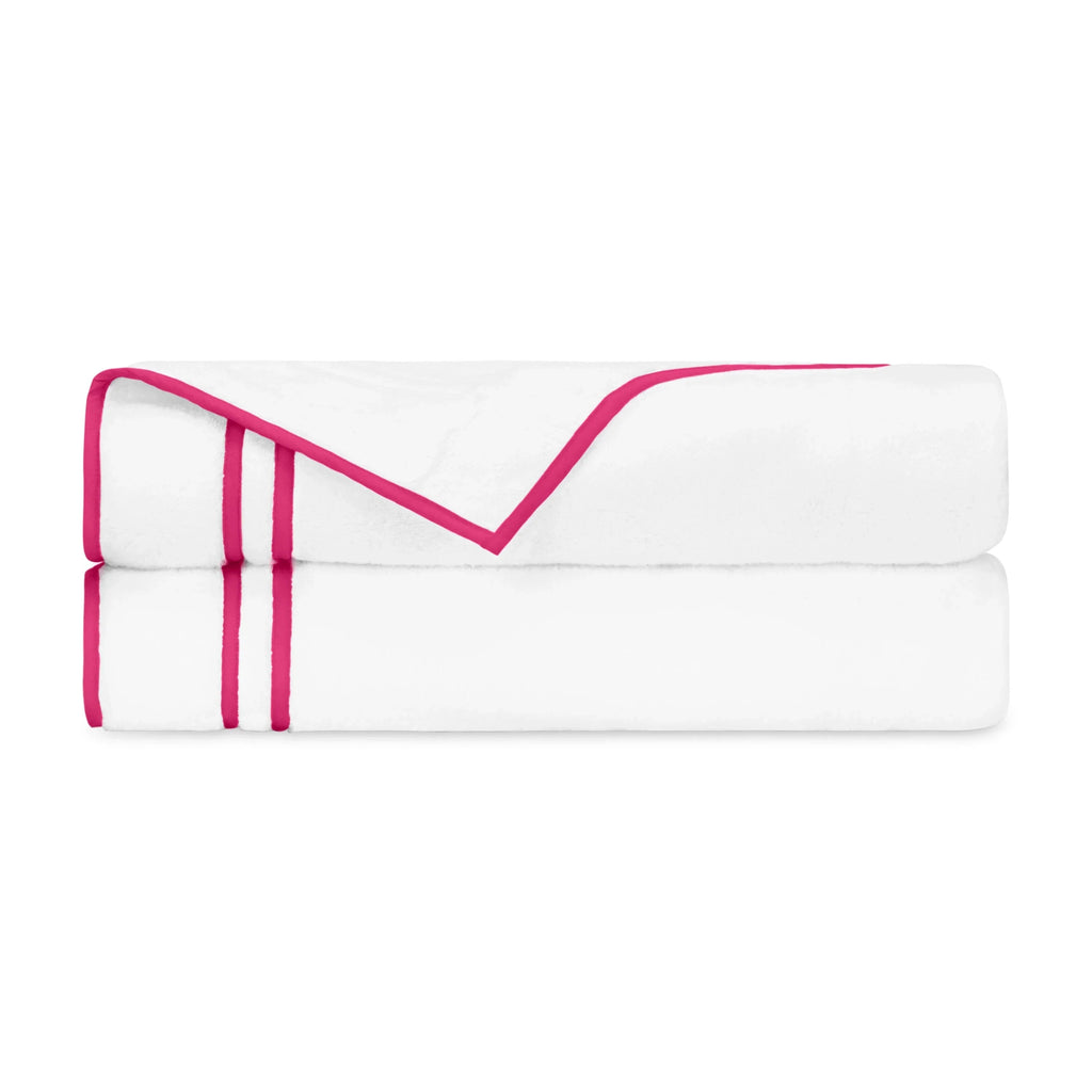 Serviette de bain à rubans