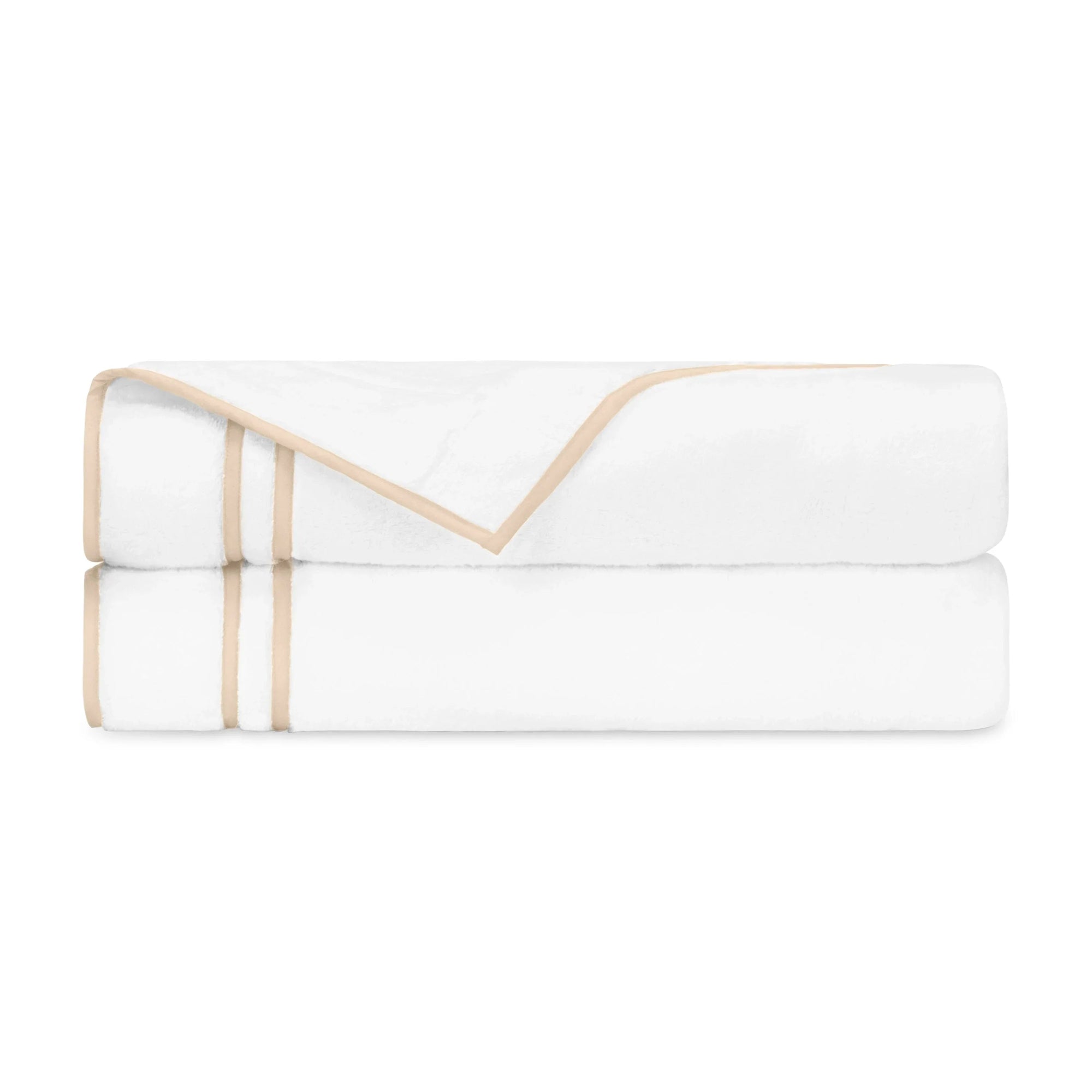Serviette pour le bout des doigts avec rubans