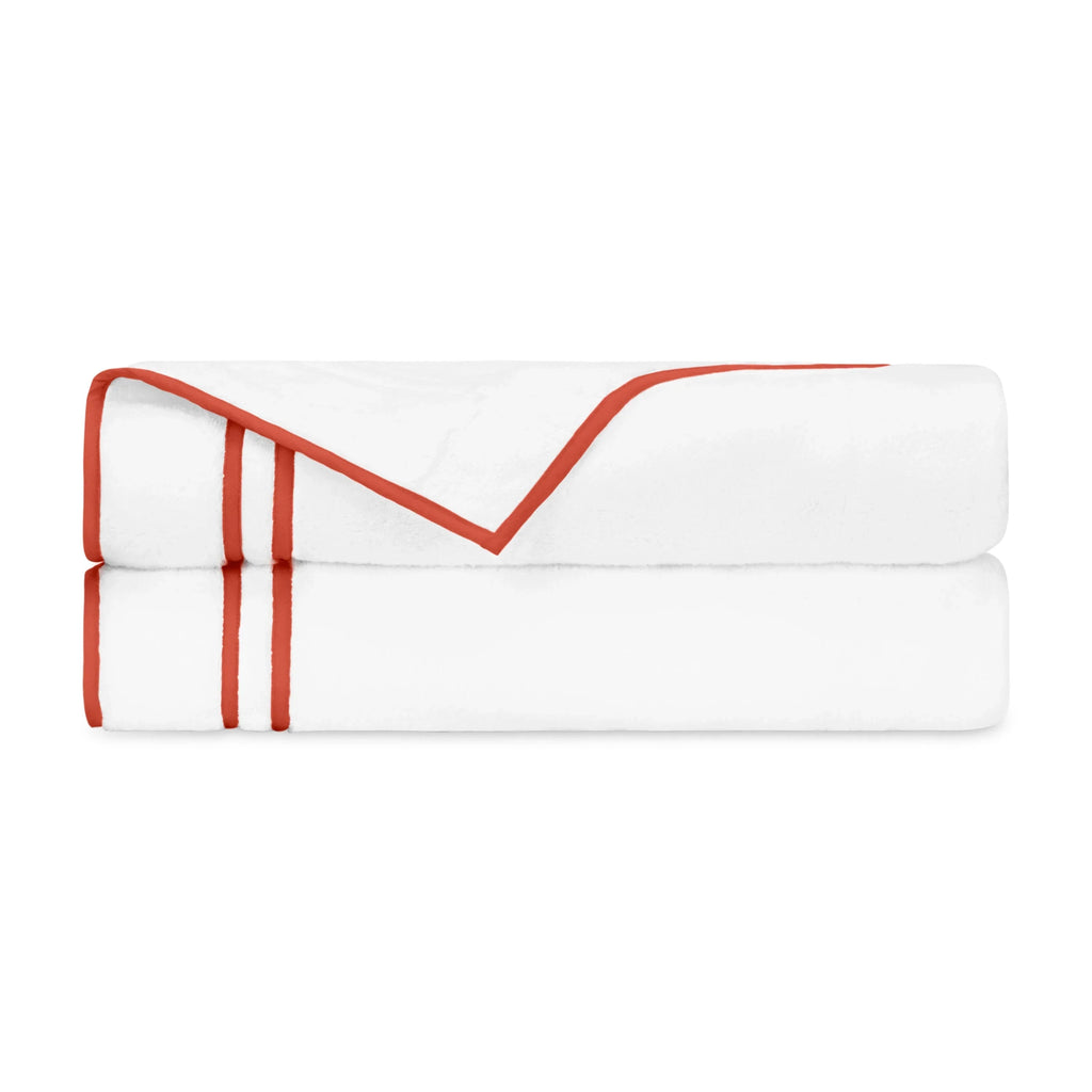 Serviette de bain à rubans