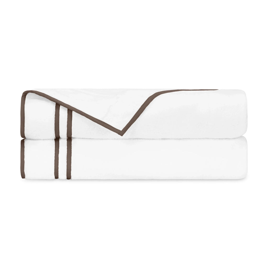 Serviette de bain à rubans
