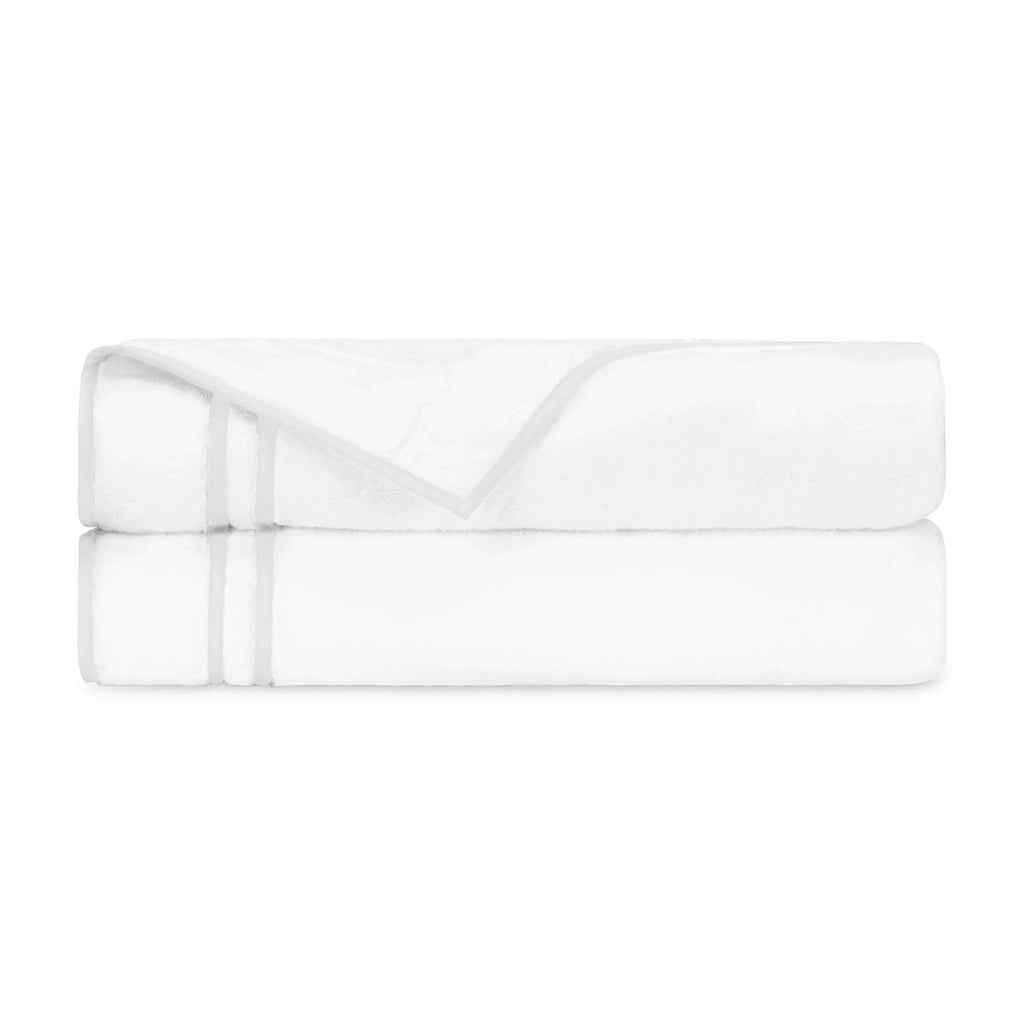 Serviette pour le bout des doigts avec rubans